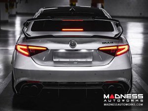 Alfa Romeo Giulia Trunk Spoiler - Carbon Fiber - GTAm Style - Koshi